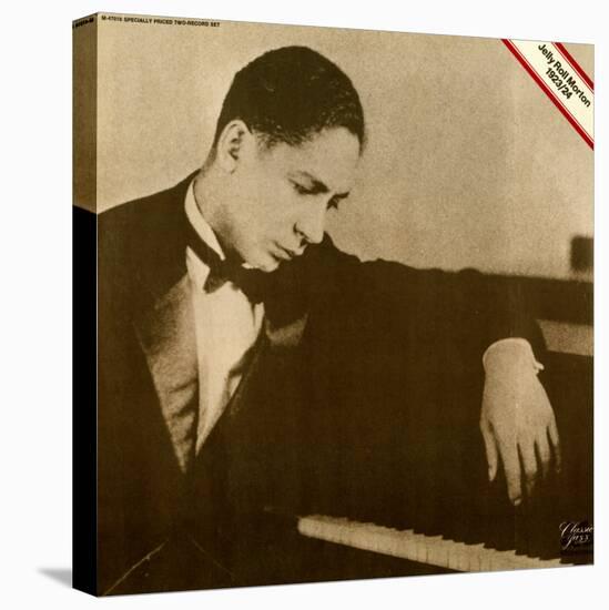 Jelly Roll Morton - 1923/24-null-Stretched Canvas