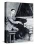 Jelly Roll Morton, American Jazz Musician-Science Source-Stretched Canvas