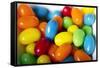 Jellybeans in bowl.-Michele Niles-Framed Stretched Canvas