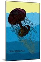 Jellyfish: Discomedusae-Ernst Haeckel-Mounted Art Print