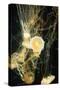Jellyfish in the Ocean-alexandros33-Stretched Canvas