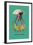 Jellyfish: Leonura Terminalis-Ernst Haeckel-Framed Art Print