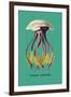 Jellyfish: Leonura Terminalis-Ernst Haeckel-Framed Art Print