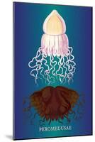 Jellyfish: Peromedusae-Ernst Haeckel-Mounted Art Print