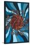 Jellyfish: Psychedelic Jellyfish-Ernst Haeckel-Stretched Canvas