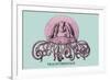 Jellyfish: Trachymedusae-Ernst Haeckel-Framed Premium Giclee Print