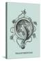 Jellyfish: Trachymedusae-Ernst Haeckel-Stretched Canvas