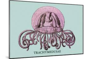 Jellyfish: Trachymedusae-Ernst Haeckel-Mounted Art Print