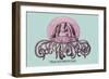 Jellyfish: Trachymedusae-Ernst Haeckel-Framed Premium Giclee Print