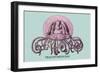 Jellyfish: Trachymedusae-Ernst Haeckel-Framed Premium Giclee Print