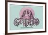 Jellyfish: Trachymedusae-Ernst Haeckel-Framed Art Print