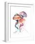 Jellyfish-Suren Nersisyan-Framed Art Print