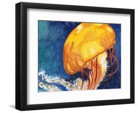 Jellyfish-Jennifer Redstreake Geary-Framed Art Print