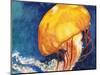 Jellyfish-Jennifer Redstreake Geary-Mounted Art Print