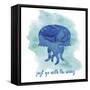 Jellyfish-Erin Clark-Framed Stretched Canvas