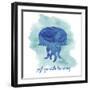 Jellyfish-Erin Clark-Framed Giclee Print