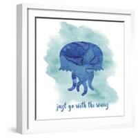 Jellyfish-Erin Clark-Framed Giclee Print