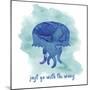 Jellyfish-Erin Clark-Mounted Premium Giclee Print