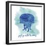 Jellyfish-Erin Clark-Framed Giclee Print