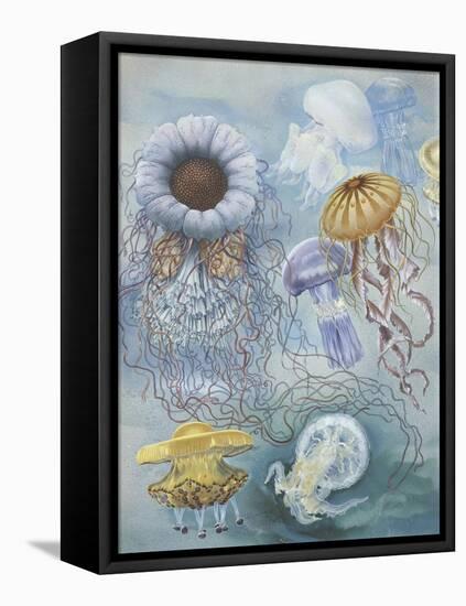 Jellyfish-null-Framed Stretched Canvas