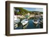 Jelsa Harbour on Hvar Island, Dalmatian Coast, Adriatic, Croatia, Europe-Matthew Williams-Ellis-Framed Photographic Print