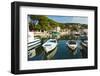 Jelsa Harbour on Hvar Island, Dalmatian Coast, Adriatic, Croatia, Europe-Matthew Williams-Ellis-Framed Photographic Print