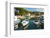 Jelsa Harbour on Hvar Island, Dalmatian Coast, Adriatic, Croatia, Europe-Matthew Williams-Ellis-Framed Photographic Print