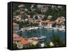 Jelsa, Hvar Island, Southern Dalmatia, Croatia-Walter Bibikow-Framed Stretched Canvas