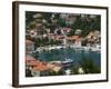 Jelsa, Hvar Island, Southern Dalmatia, Croatia-Walter Bibikow-Framed Photographic Print