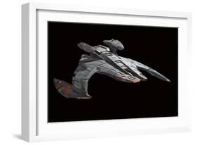 Jem'Hadar Battle Cruiser Model-null-Framed Giclee Print