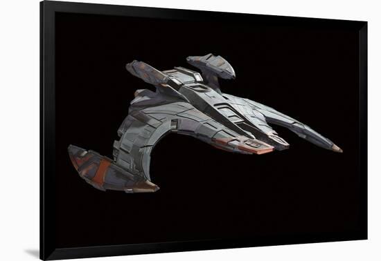 Jem'Hadar Battle Cruiser Model-null-Framed Giclee Print