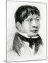 Jemmy Button, the Fuegian 'Adopted' by the Fitzroy Expedition, as He Appeared in 1833-null-Mounted Giclee Print