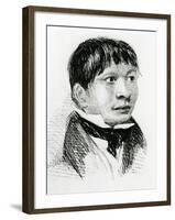 Jemmy Button, the Fuegian 'Adopted' by the Fitzroy Expedition, as He Appeared in 1833-null-Framed Giclee Print