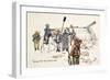 Jemoet Die Town Hall Skit, from 'The Leaguer of Ladysmith', 1900 (Colour Litho)-Captain Clive Dixon-Framed Giclee Print