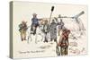 Jemoet Die Town Hall Skit, from 'The Leaguer of Ladysmith', 1900 (Colour Litho)-Captain Clive Dixon-Stretched Canvas