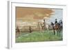 Jena (Napoleon on Horseback) 1880-Jean-Louis Ernest Meissonier-Framed Giclee Print