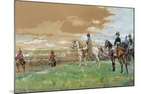 Jena (Napoleon on Horseback) 1880-Jean-Louis Ernest Meissonier-Mounted Giclee Print