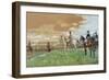 Jena (Napoleon on Horseback) 1880-Jean-Louis Ernest Meissonier-Framed Giclee Print
