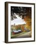 Jenne Farm in Autumn, Reading, Vermont, USA-Walter Bibikow-Framed Photographic Print