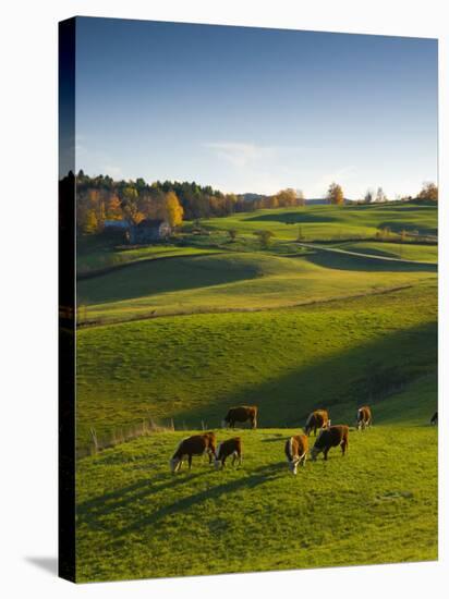 Jenne Farm, Nr Woodstock, Vermont, USA-Alan Copson-Stretched Canvas