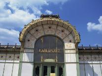 Karlsplatz Metro, Art Nouveau Architecture, Vienna, Austria, Europe-Jenner Michael-Framed Photographic Print