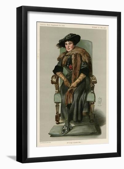 Jennie Churchill, Vf 1912-null-Framed Art Print