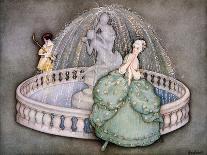 Cinderella Runs Away from the Ball and the Prince-Jennie Harbour-Art Print
