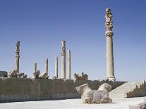 The Apadana (King's Audience Hall), Persepolis, Unesco World Heritage Site, Iran, Middle East-Jennifer Fry-Framed Photographic Print