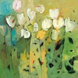 White tulips II-Jennifer Harwood-Art Print