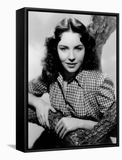 Jennifer Jones (photo)-null-Framed Stretched Canvas