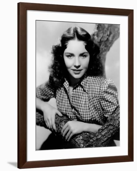 Jennifer Jones (photo)-null-Framed Photo