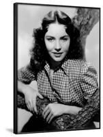 Jennifer Jones (photo)-null-Framed Photo