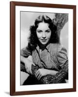 Jennifer Jones (photo)-null-Framed Photo