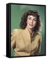 Jennifer Jones (photo)-null-Framed Stretched Canvas